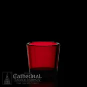 10-Hour Ruby Glass Votive Light – Each