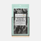Black Camouflage 3-Ply Mask Display 10 ct.