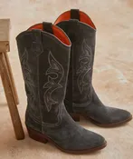 Penelope Chilvers Goldie Paloma Suede Boot in Slate