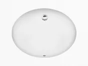 25" Solid Surface Vanity Top with Oval Integral Bowl