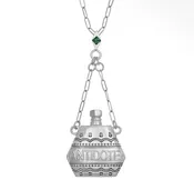 ANTIDOTE NECKLACE, RHODIUM — JOHNNIE Q