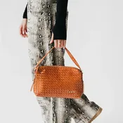 Harper Hobo Woven Shoulder Bag