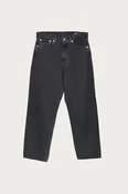 101 Dad's Fit Denim Pants - Black Denim Stone