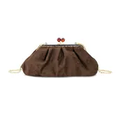 Aura Suede Clutch