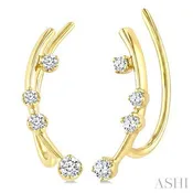 10 Karat Diamond Earrings