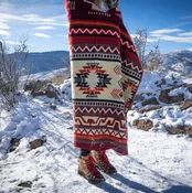Andean Alpaca Wool Throws