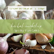 10/25 Herbal Workshop: Spotlight on Garlic
