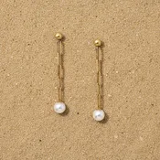 Akoya Linkdrop Earrings