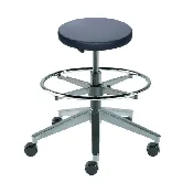 BioFit Black Traxx Series Medium Height Stool