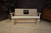 5 ft Cypress Roll Glider with Flip Cup Holder