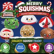 Fun Doh Christmas Dumpling Squishy Toy