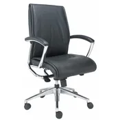 ALTO Mid Back Executive Leather* Chair from CORP DESIGN