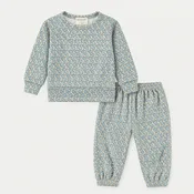 Brushed Hacci PolkaDot Pullover + Pant Set