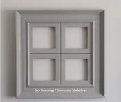 #525 – 4 Opening Window Collage Frame