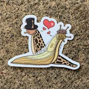 Bride and Groom Slug - Wedding gift