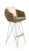Amalfi Bar Armchair, with Swivel