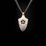 5 Heart Yanone Pendant and Chain