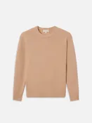 Cashmere Crewneck Sweater -- Pale Peach
