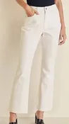 Bell Bottom Raw Edge Pant