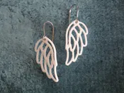Angel Wing Outline Earrings