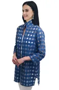 Rita in Caribbean Sheer Plaid