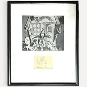 #338 Authentic Ruth Prins Wunda Wunda Autographed Framed Promotional Photo 14.5 X 12