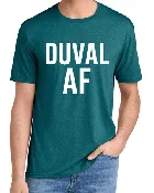 Duval AF Tee Teal/White