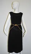 Geoffrey Beene/ Beenebag Velvet Black Shift dress — BOHEMIAN ROYALTY