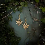 DRAGONFLY LORE EARRINGS — Trollbinde Jewelry