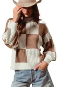 Checkered Plaid Sweater
