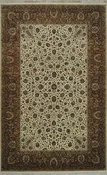 6880 HAREM FINE 6' 2" X  9' 0" Wool &amp; Artificial Silk