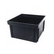 12″ Black Square Catch Basin Riser