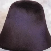 Aubergine Long Hair Hood