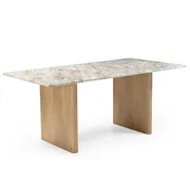 Abra Dining Table - Toronto Marble