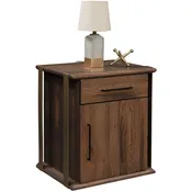 1869 1 Drawer 1 Door Nightstand