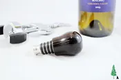 Bottle Stopper – African Blackwood with Stainless Steel