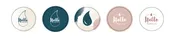 Round Stickers: Pack of 20