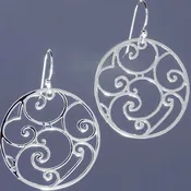 A Cabildo Wrought Iron Earring