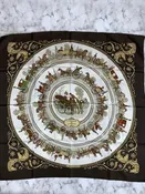 Hermes Le Promenade de Longchamps Silk Scarf