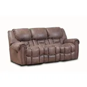 122-30-21 HomeStretch Del Mar Reclining Fabric Sofa