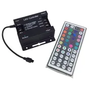 110V Polaris RGB LED Strip Controller with 44 Key Remote for 50M 110V-RGB-CTR