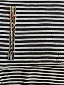 Black & White stripe sweater knit — Make It Sew & Shift MFG