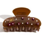 Brown Cherry Claw Clip