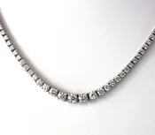 6.66 Carat Diamond Necklace