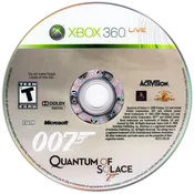 007 Quantum of Solace - (Game Only) (Xbox 360)