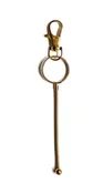 7 cm Keychain - Gold