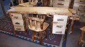Aspen Six-Drawer Writers Desk