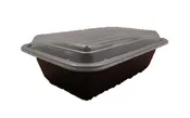 24oz Packaging Microwaveable Container rectangle (150/cs)