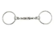 AJR Locking Waterford Loose Ring Snaffle Bit