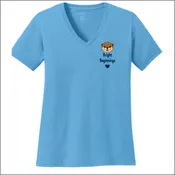 Bright Beginnings Women's Core Cotton V-Neck Tee